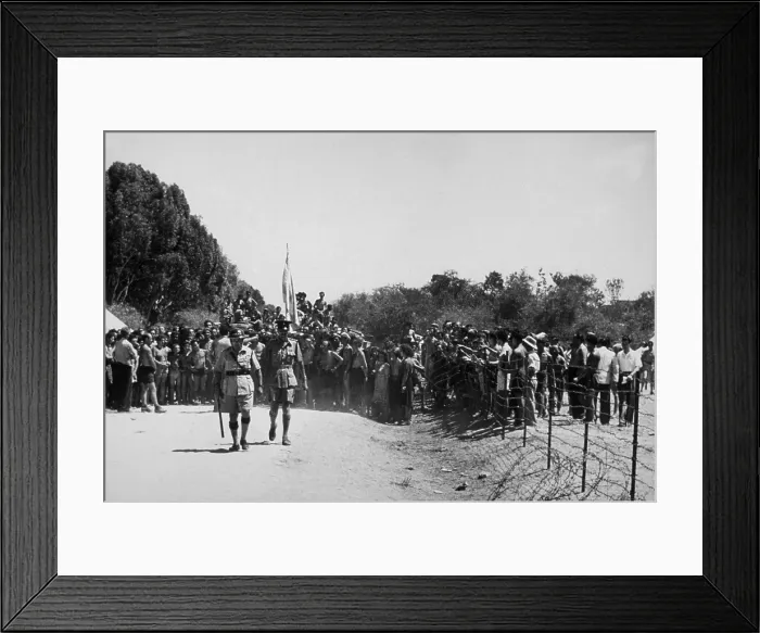 Framed Print : Refugee Camp Framed Print : Refugee Camp