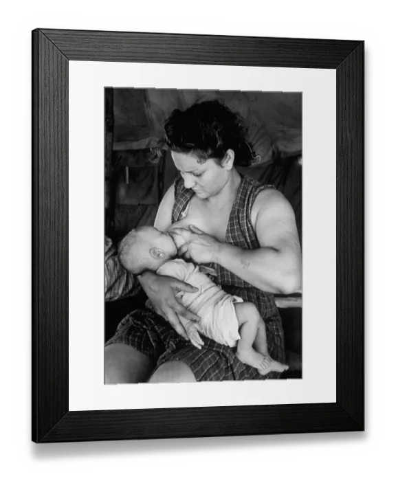 Framed Print : Breast-Feeding Framed Print : Breast-Feeding