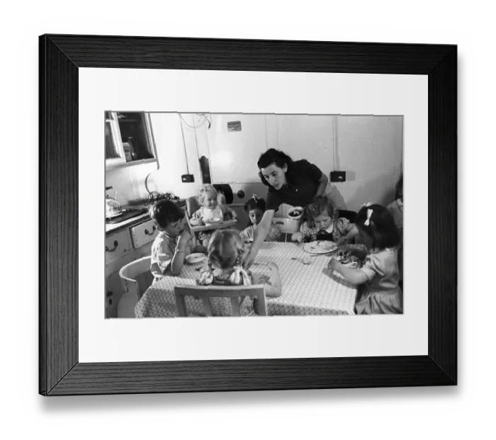 Framed Print : Communal Nursery