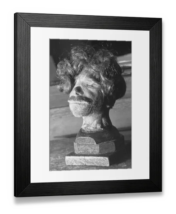 Framed Print : Shrunken Head Framed Print : Shrunken Head