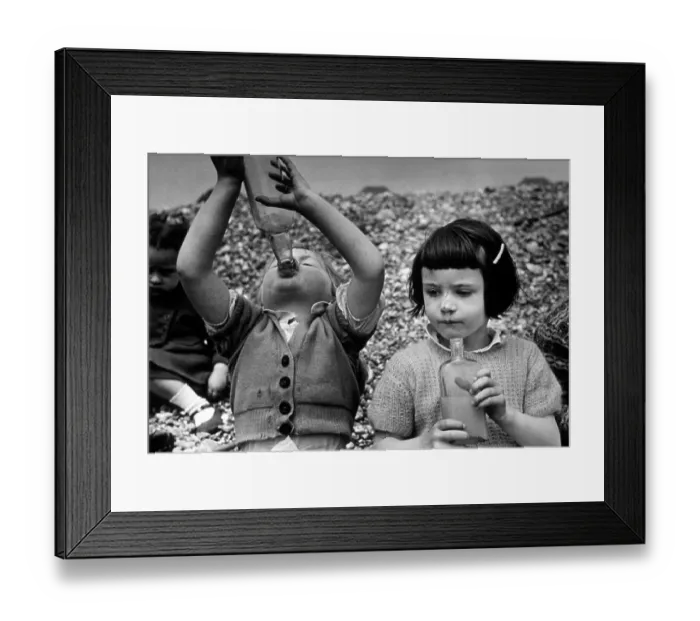 Framed Print : Girls On Beach Framed Print : Girls On Beach