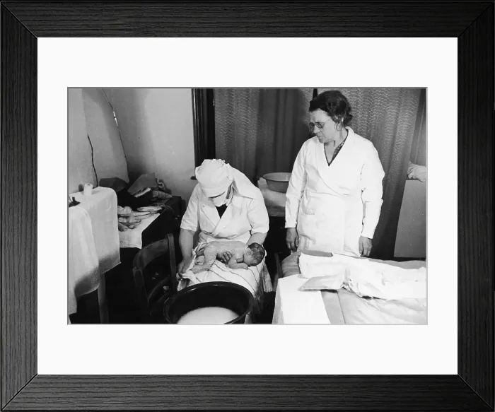 Framed Print : Home Birth Framed Print : Home Birth