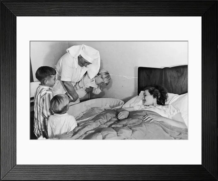 Framed Print : Birth In The Family Framed Print : Birth In The Family