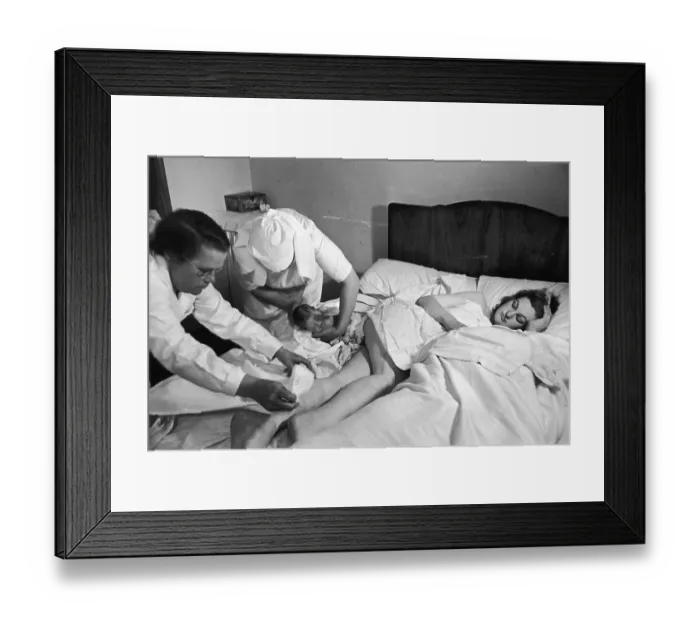 Framed Print : Home Birth Framed Print : Home Birth