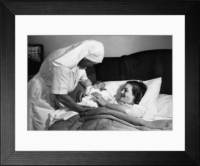 Framed Print : Home Birth Framed Print : Home Birth