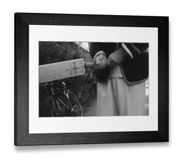 Framed Print : Hammond Holds A Bat Framed Print : Hammond Holds A Bat