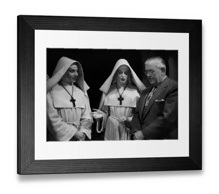 Framed Print : Breen On Black Narcissus Set Framed Print : Breen On Black Narcissus Set