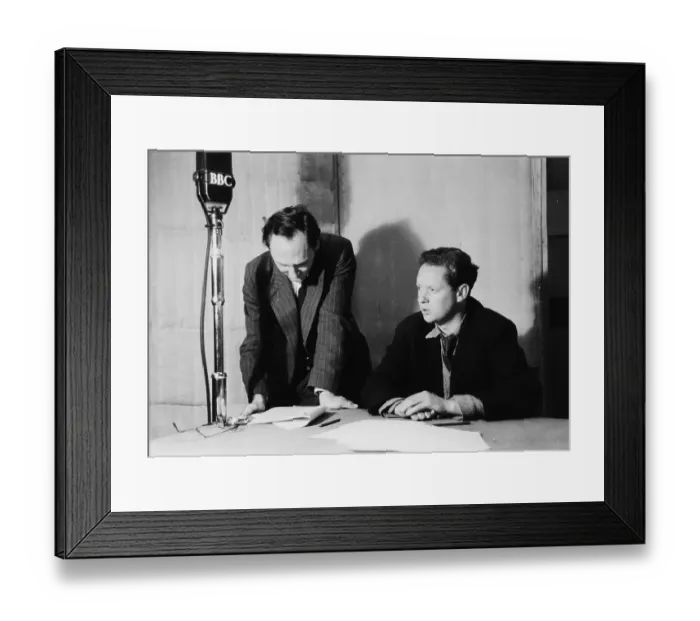 Framed Print : Dylan Thomas Framed Print : Dylan Thomas