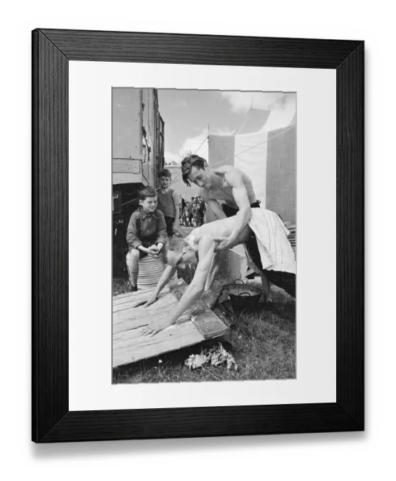 Framed Print : Circus Rub Down Framed Print : Circus Rub Down