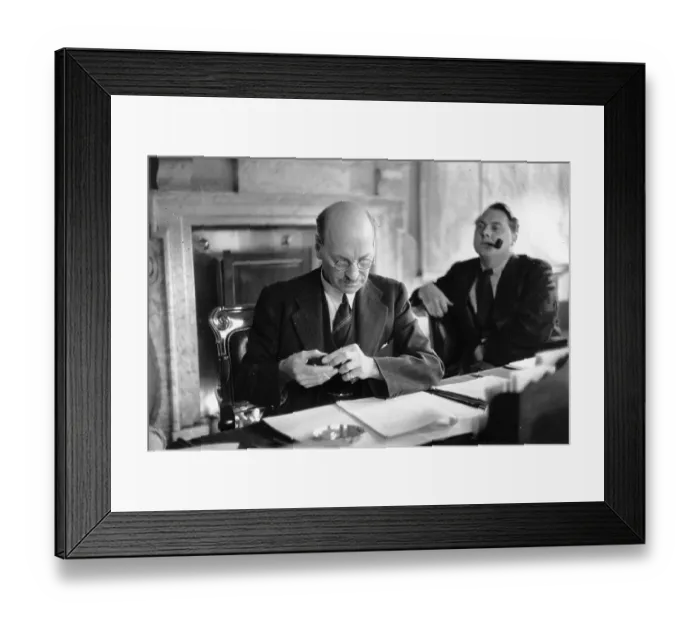 Framed Print : Clement Attlee Framed Print : Clement Attlee