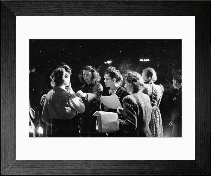 Framed Print : Female Producer