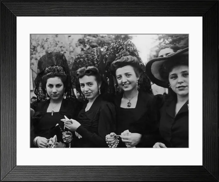 Framed Print : Ladies Of Spain Framed Print : Ladies Of Spain