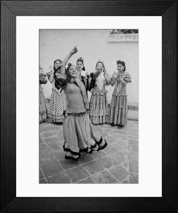 Framed Print : Flamenco Dancers Framed Print : Flamenco Dancers