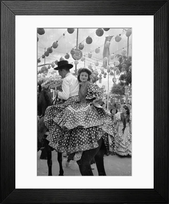 Framed Print : Procession Couple Framed Print : Procession Couple