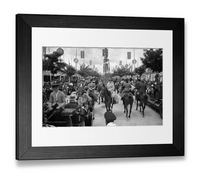 Framed Print : Spanish Parade Framed Print : Spanish Parade