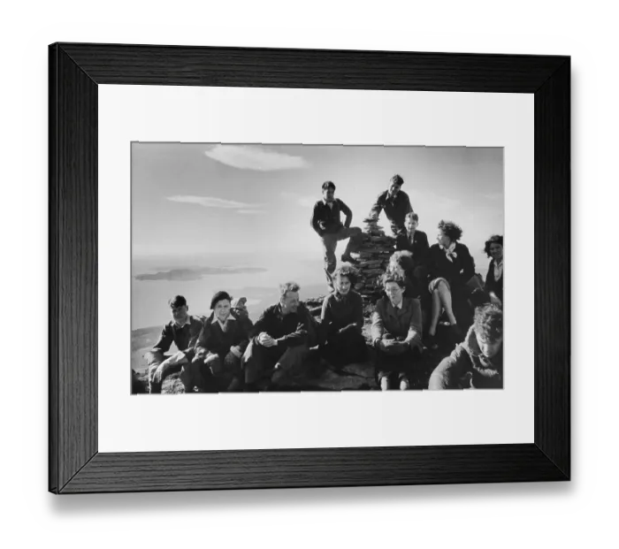 Framed Print : School Trip