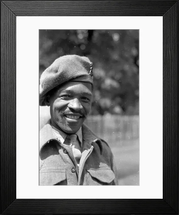 Framed Print : Warrant Officer
