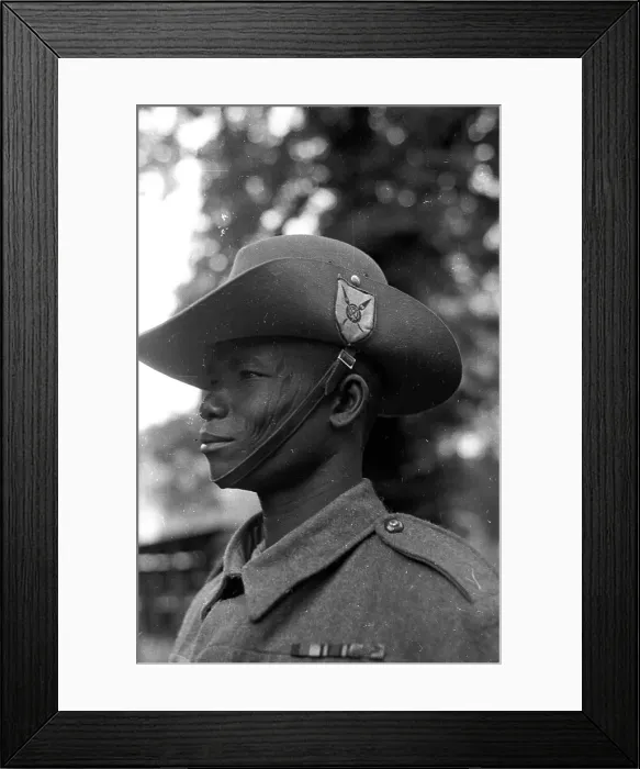 Framed Print : West African Pioneer Framed Print : West African Pioneer