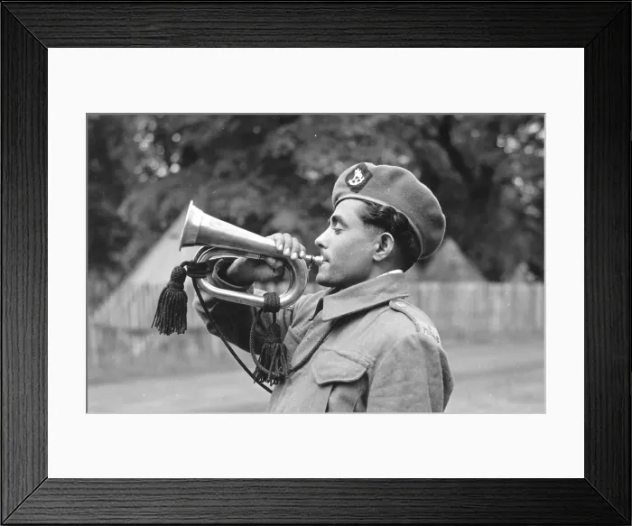 Framed Print : Indian Bugler Framed Print : Indian Bugler