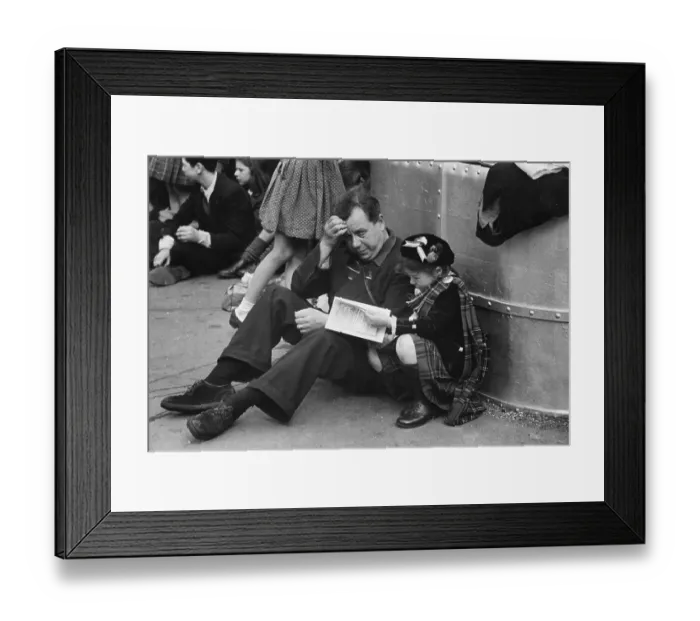 Framed Print : V Day Revellers Framed Print : V Day Revellers