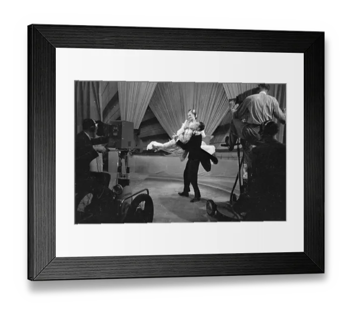 Framed Print : Filming Dance Framed Print : Filming Dance