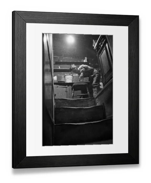 Framed Print : Slate Steps Framed Print : Slate Steps