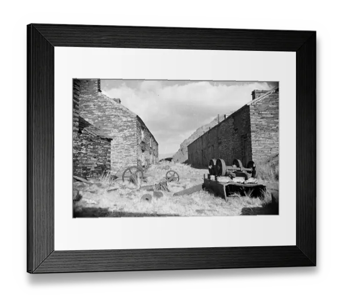 Framed Print : Deserted Village Framed Print : Deserted Village