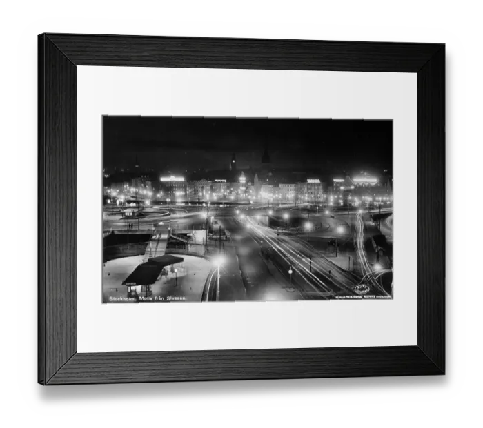 Framed Print : Stockholm Lights Framed Print : Stockholm Lights