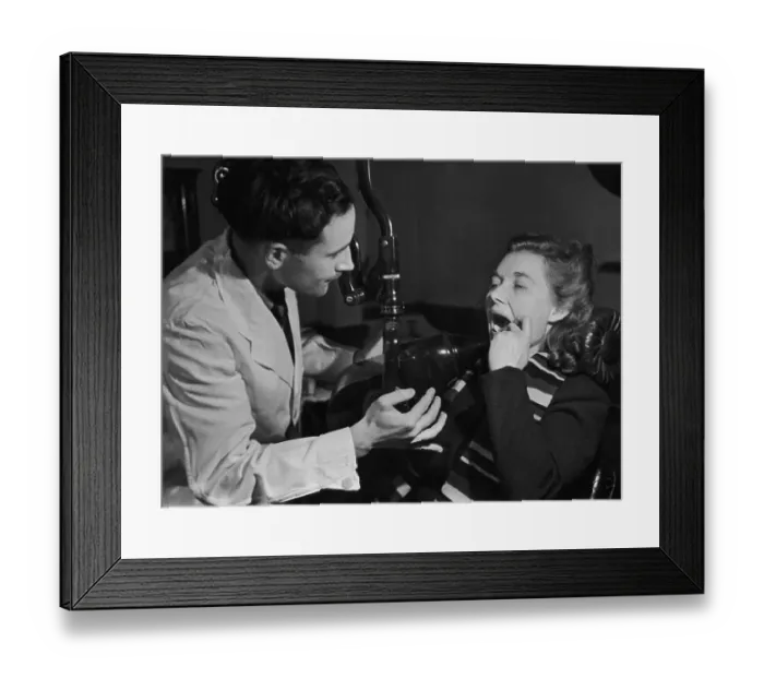 Framed Print : Welsh Dentist Framed Print : Welsh Dentist