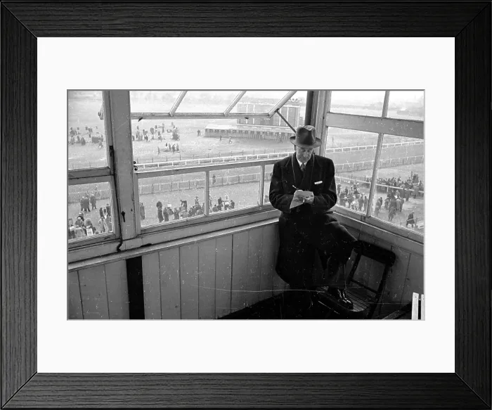 Framed Print : Race Reporter Framed Print : Race Reporter