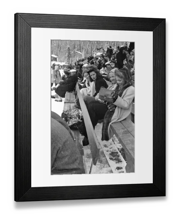 Framed Print : Winter Races Framed Print : Winter Races