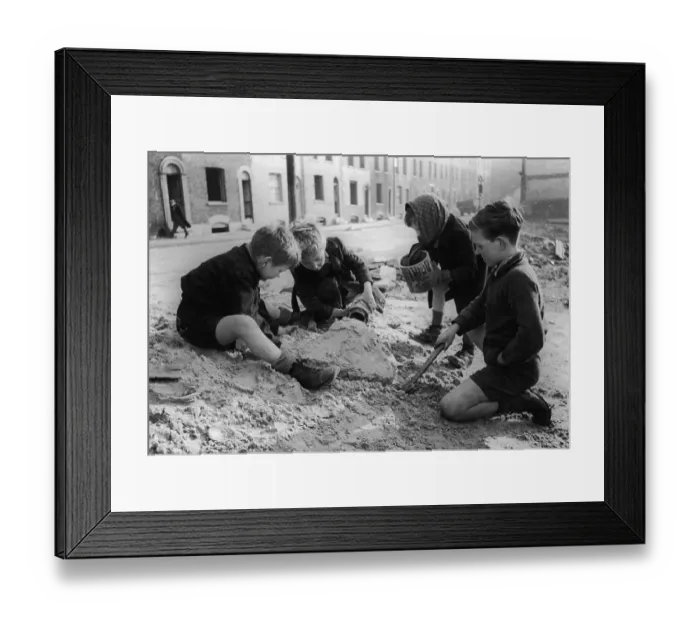 Framed Print : Urban Beach Framed Print : Urban Beach