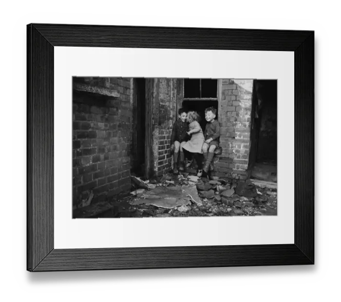 Framed Print : Children In Ruin Framed Print : Children In Ruin