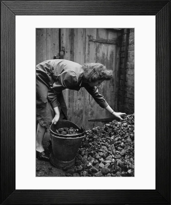 Framed Print : Coal Bucket Framed Print : Coal Bucket