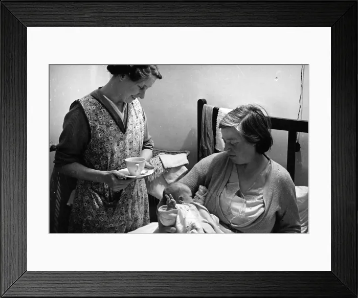 Framed Print : Home Help. 2nd March 1946: The Oxford Home Helps Service Framed Print : Home Help. 2nd March 1946: The Oxford Home Helps Service