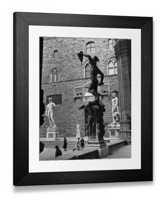 Framed Print : Florentine Statues Framed Print : Florentine Statues