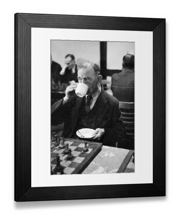 Framed Print : A Quick Cup Framed Print : A Quick Cup