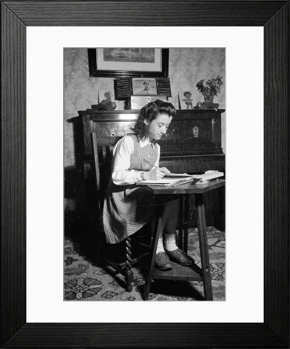 Framed Print : Time For Homework Framed Print : Time For Homework