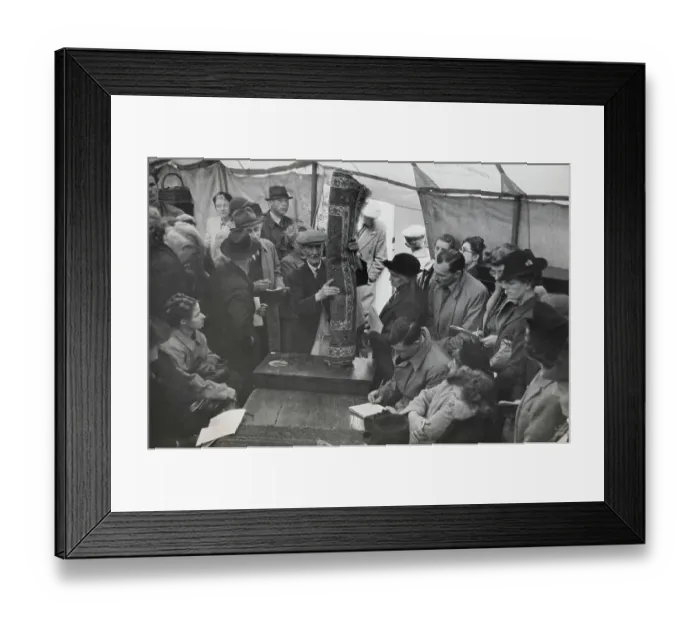 Framed Print : At A Country Auction, 1946 Framed Print : At A Country Auction, 1946