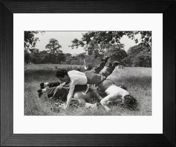 Framed Print : School For Stuntmen Framed Print : School For Stuntmen