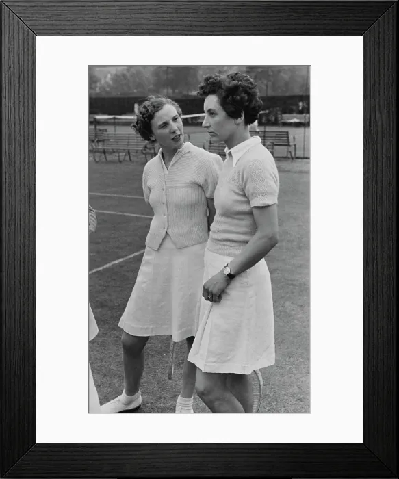 Framed Print : Betty Batt And Molly Lincoln Framed Print : Betty Batt And Molly Lincoln