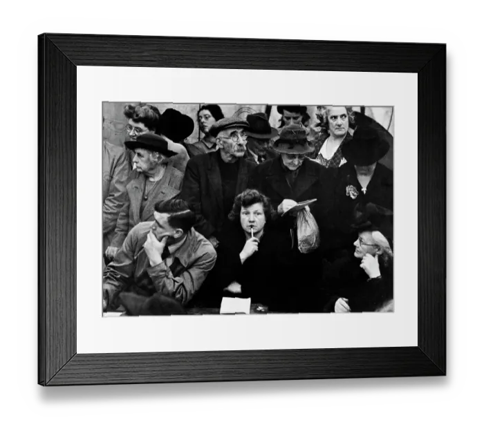 Framed Print : Auction Bidders Framed Print : Auction Bidders