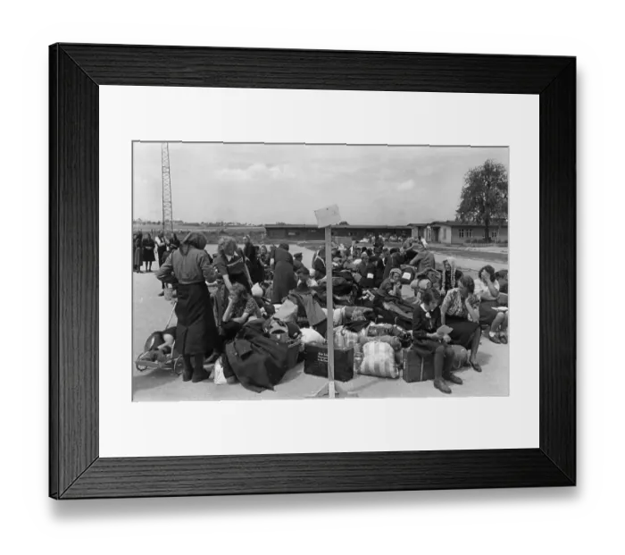 Framed Print : Deported Germans Framed Print : Deported Germans