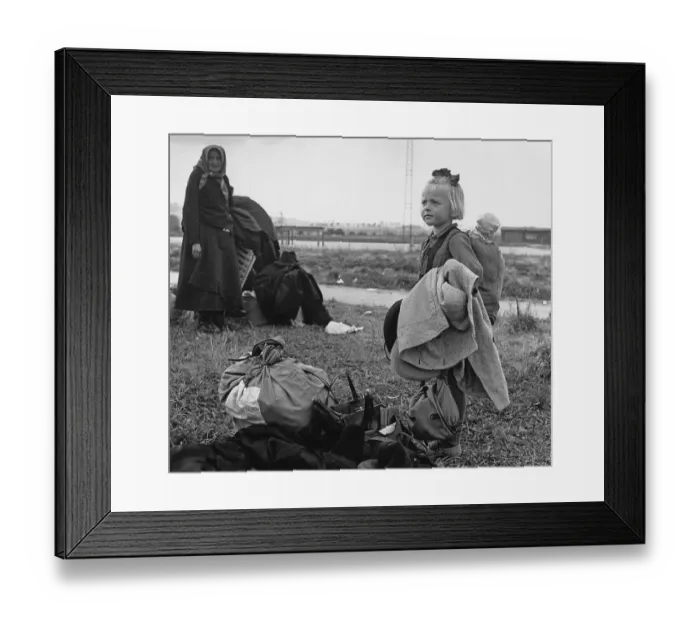 Framed Print : Deported Germans Framed Print : Deported Germans