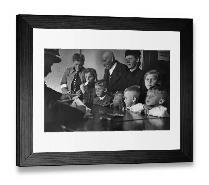 Framed Print : Deported Germans Framed Print : Deported Germans