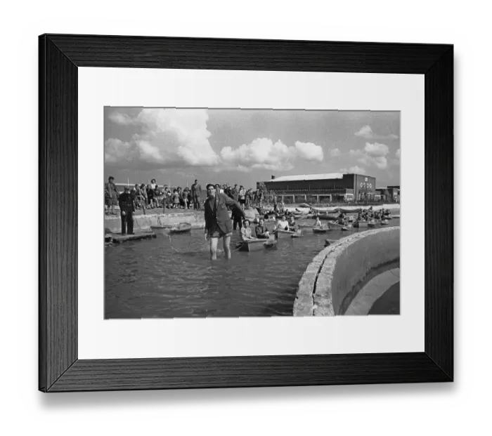 Framed Print : Butlins Boats Framed Print : Butlins Boats