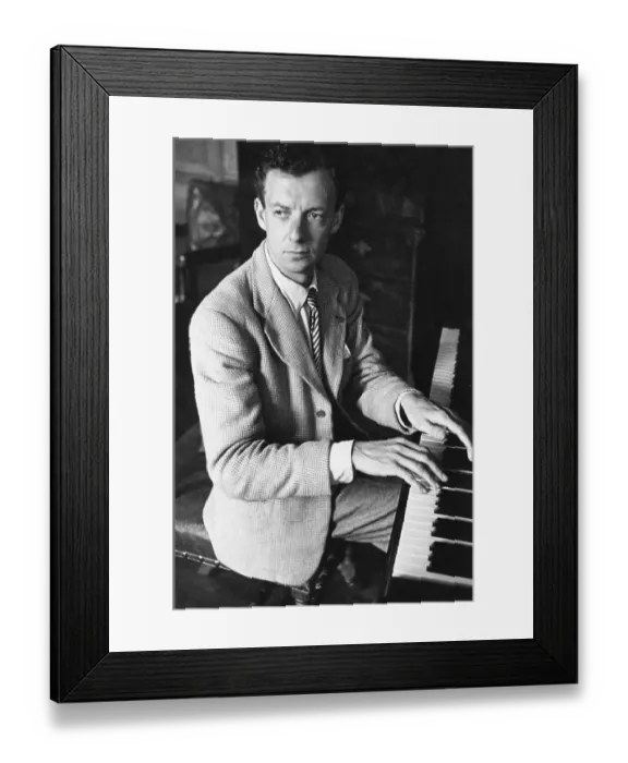 Framed Print : Benjamin Britten Framed Print : Benjamin Britten