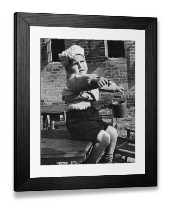 Framed Print : Jewish Refugee