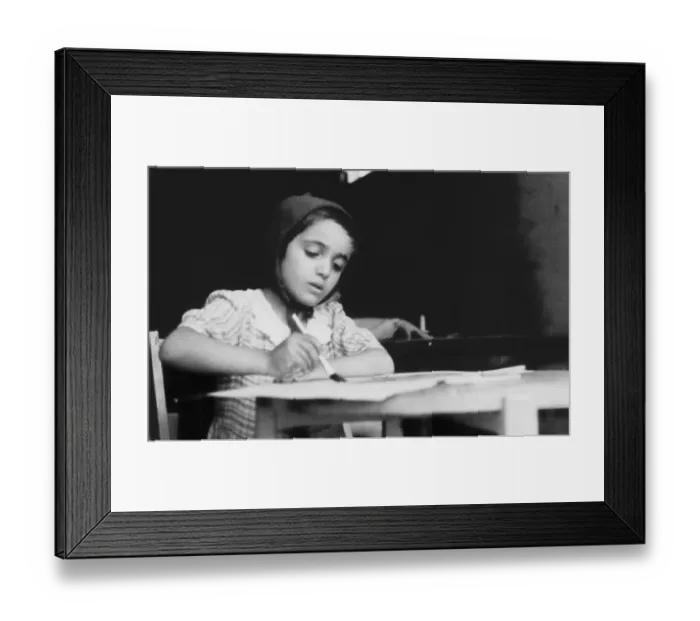 Framed Print : Jewish Refugee