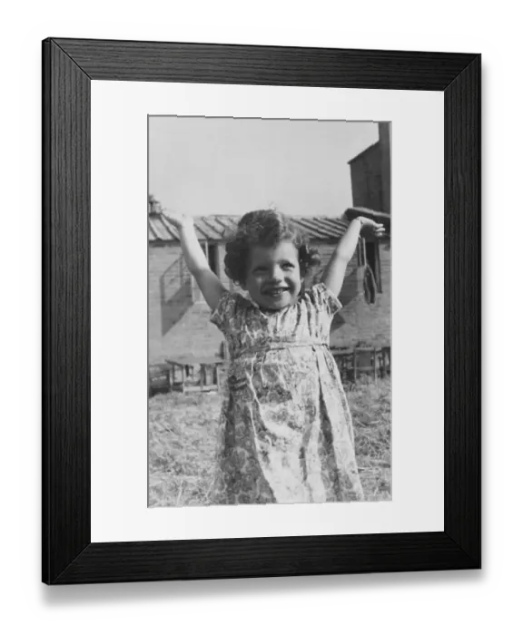 Framed Print : Jewish Refugee